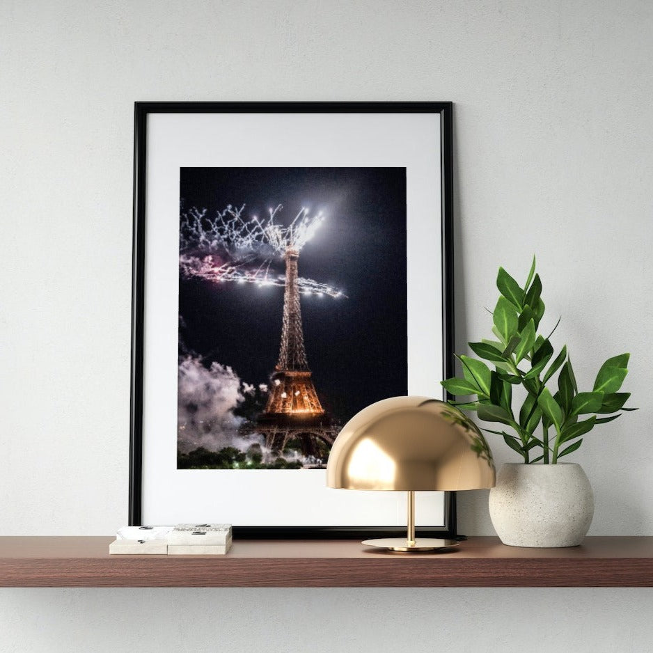Tour Eiffel - Fuochi d'artifico 2000 - Francia